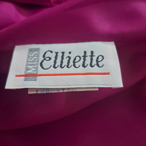 Vintage Miss Elliette 2-pc Blazer w/Skirt Set - Pink - Picture 6 of 8